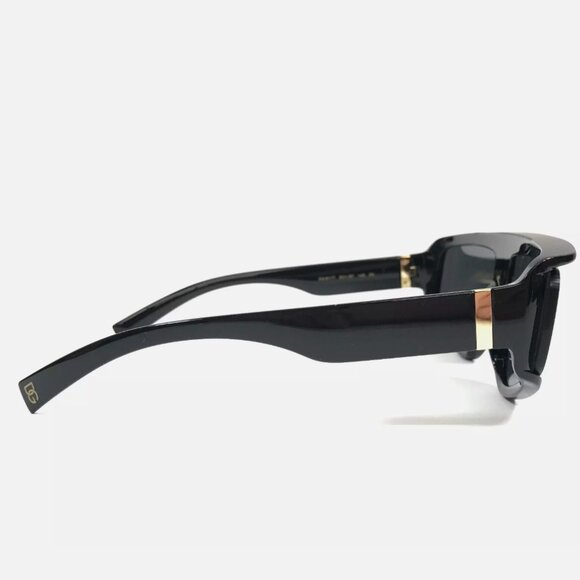 Dolce & Gabbana Black Polished Sunglasses